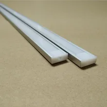 Цена 100 шт./лот 80 дюймов 2 м/шт. анодированная алюминиевая светодиодная полоса, 11 мм pcb светодиодный свет бар, светодиодный канал