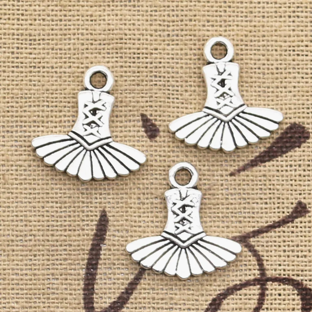 20 шт. подвески для балерины 17x17 мм|ballet charm|charms jewelry makingmaking pendant |