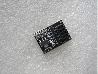 

Free Shipping 5pcs/lot New Socket Adapter Module Board for arduino 8PIN NRF24L01 Wireless Module
