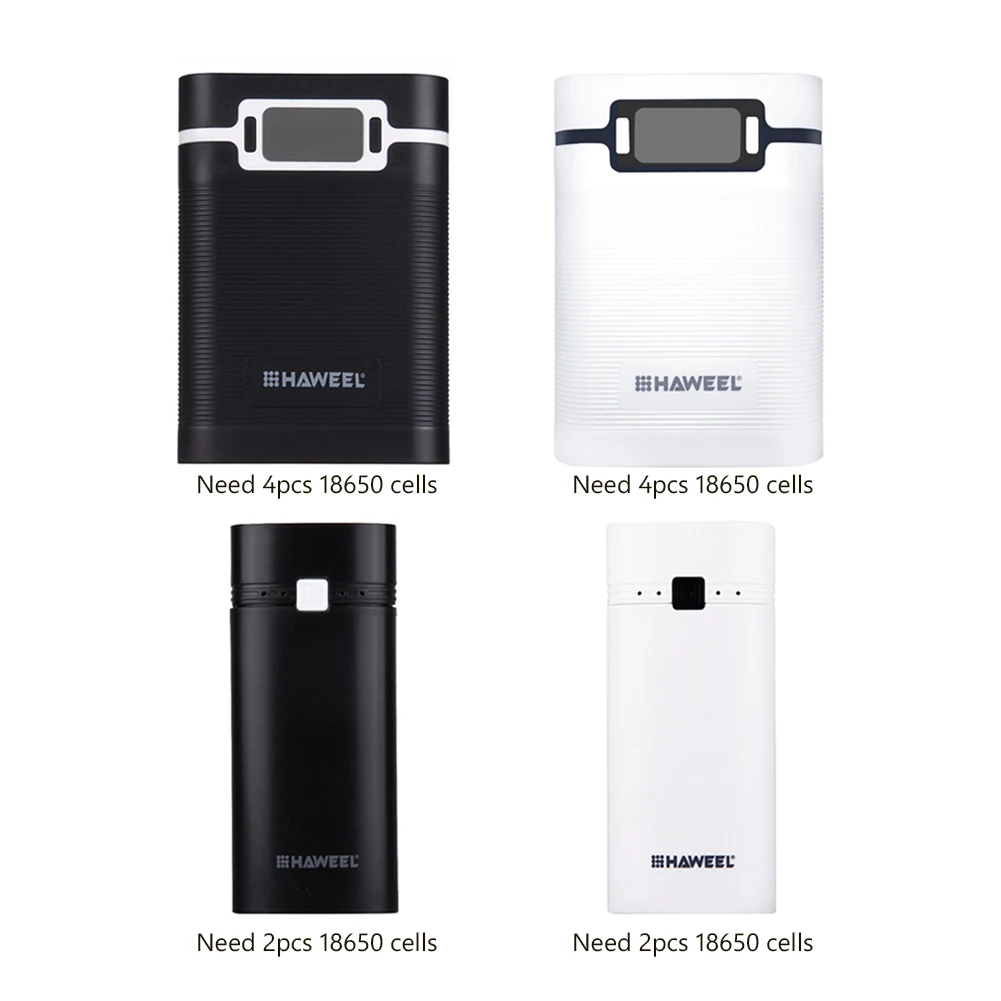 5600 mAh/10000 mAh 18650 батарея банк питания 5 V фонарик USB зарядное устройство коробка