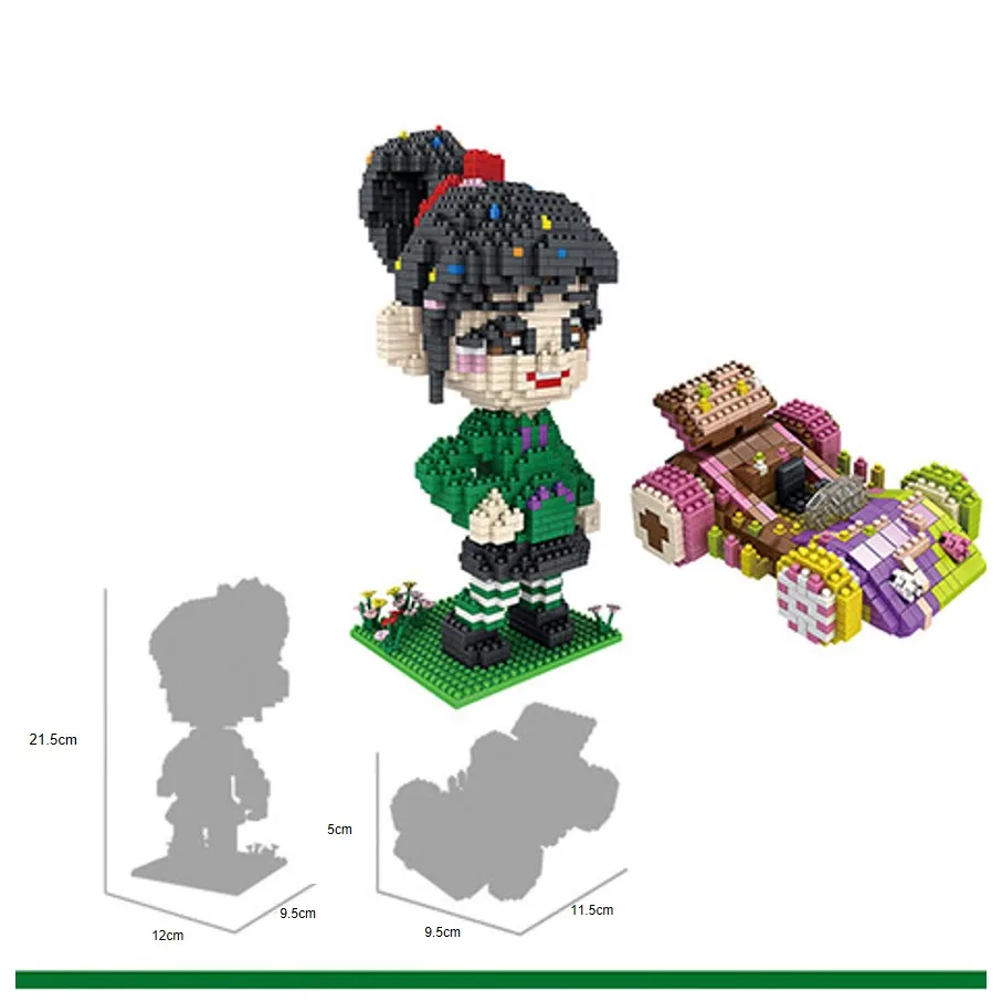 Skup Cartoon rozwal to, ralph figurki złożyć Model klocki Model edukacyjny cegły zabawki dla dzieci prezenty