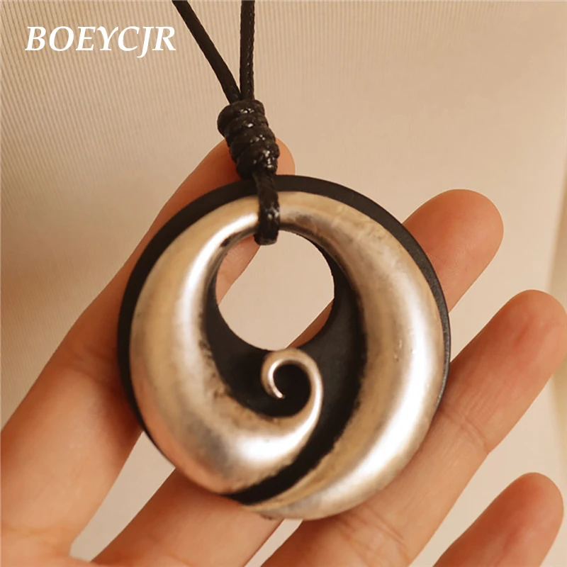 Женская винтажная подвеска BOEYCJR цепочка из металлического сплава с тотемом