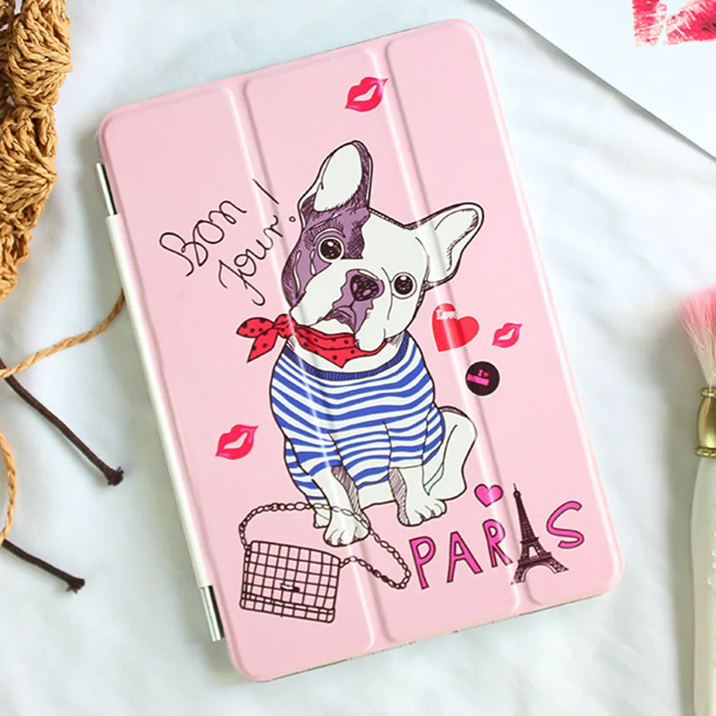 

Case for Ipad Mini 1 2 3 Fashion Dog Series Auto Sleep /Wake Up Flip PU Leather Case for Ipad Mini 2 3 Smart Stand Cover