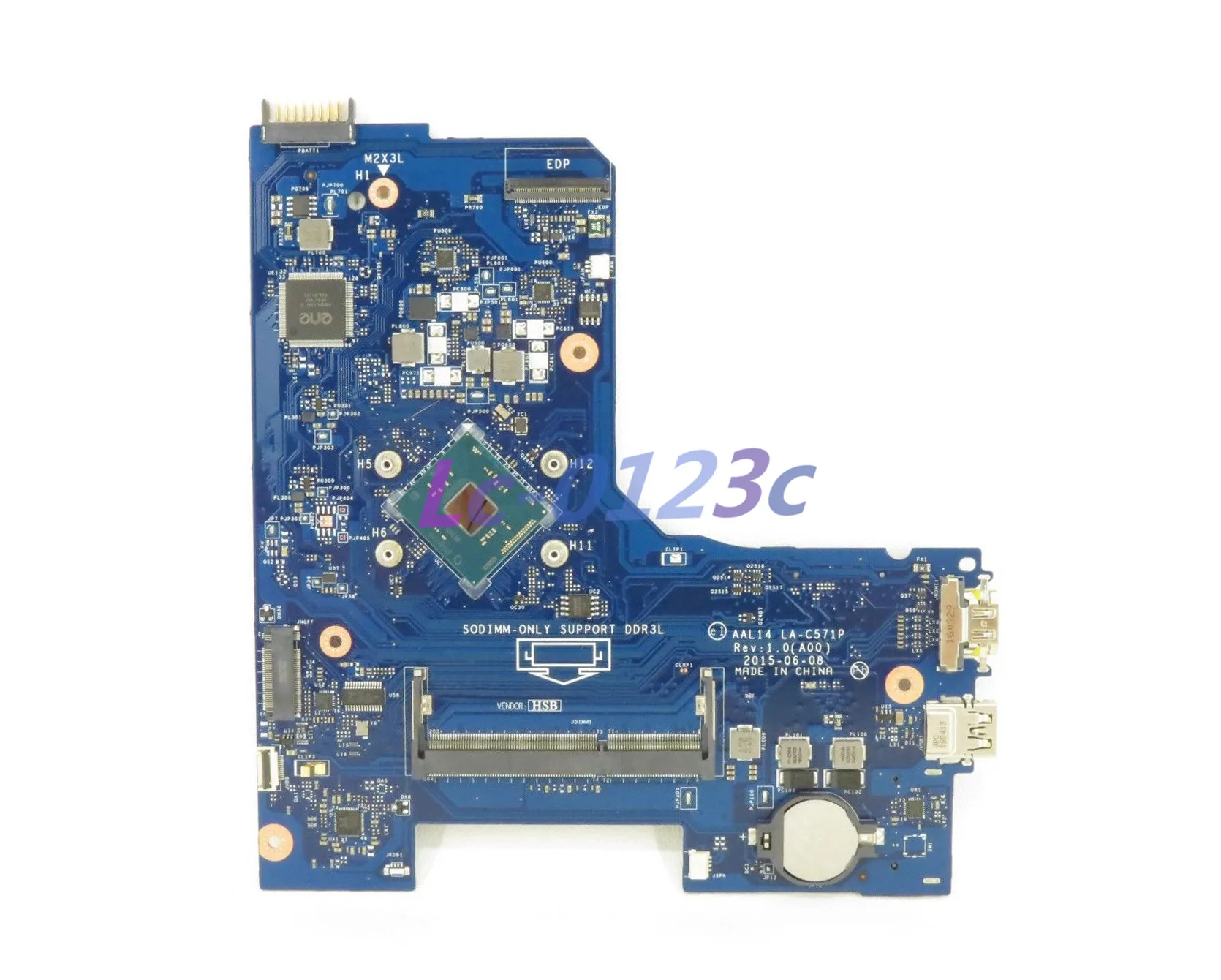 Fulcol для Dell Inspiron 5000 15 5552 Материнская плата ноутбука W/N3700 Процессор AAL14 LA-C571P F77J1 0F77J1 CN-0F77J1 DDR3L