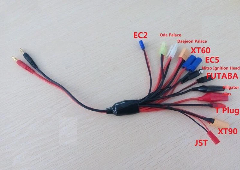 

Hubsan 11 in 1 multifunctional charging cable charge line for SKYRC B6/B6AC PL6 PL8 and other charger