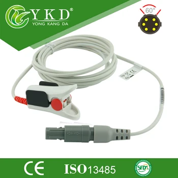 

Free shipping Direct Resuable Compatible PM8002 Adult Finger Clip SpO2 Sensor 3m 6Pin