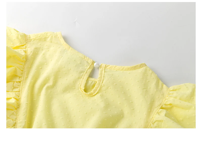 New Summer 2018 Baby Big Girl Dress Children Petal Sleeve Sundress Kids Holiday Party Dresses Clothing Princess Costume For Girls Cotton dress Clothes (12)