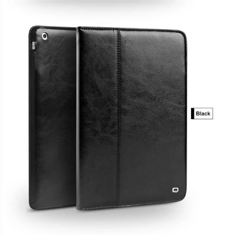 

Magnetic Smart Cover luxury Genuine Leather Stand multi-functions Tablet Case For Apple For iPad 2 3 4