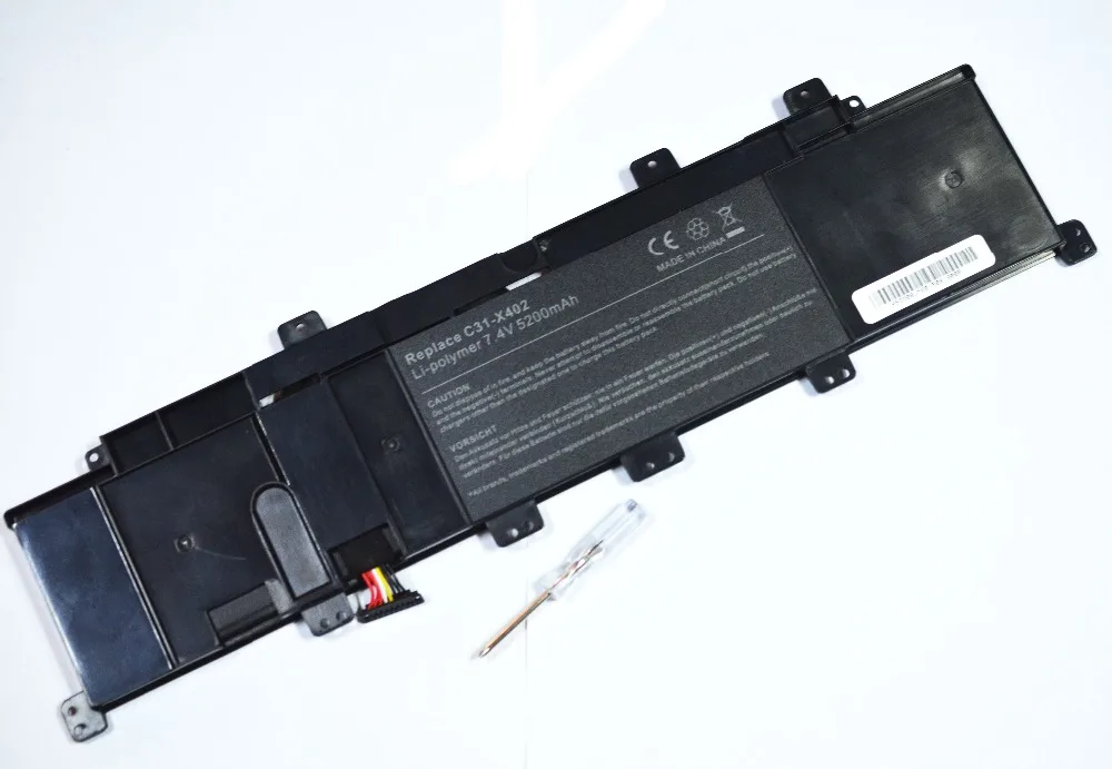 Golooloo 7.4v 4400mAh Laptop Battery C31-X402 for Asus VivoBook S400 S400C S400CA S400E