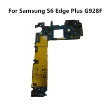 Pełne pracy używana oryginalna płyta główna dla Samsung Galaxy S6 krawędzi plus G928C G928F płyta główna logika płyty głównej płyta tanie tanio JUN FUN CN (pochodzenie) NONE F-S-MB