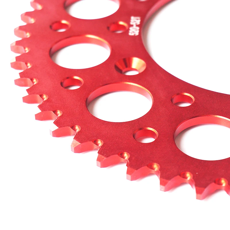 Motorcycle Chain Sprocket Tooth Plate Dish of Fly Gear 520-52 t CNC Aluminium Alloy For CRF250R 450R 2002- 520