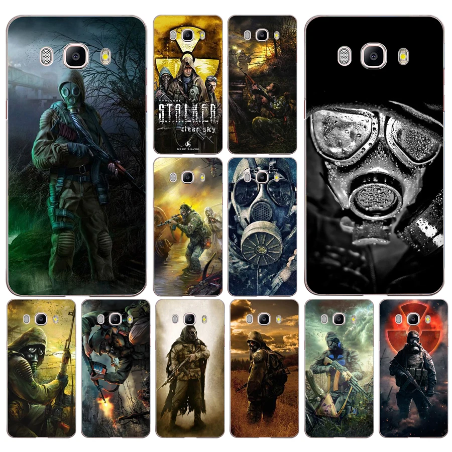 

256AD stalker clear sky Game Transparent Case Cover for Samsung Note 3 4 8 for Galaxy a3 a5 2017 j3 j5 j7 2015 2016 2017