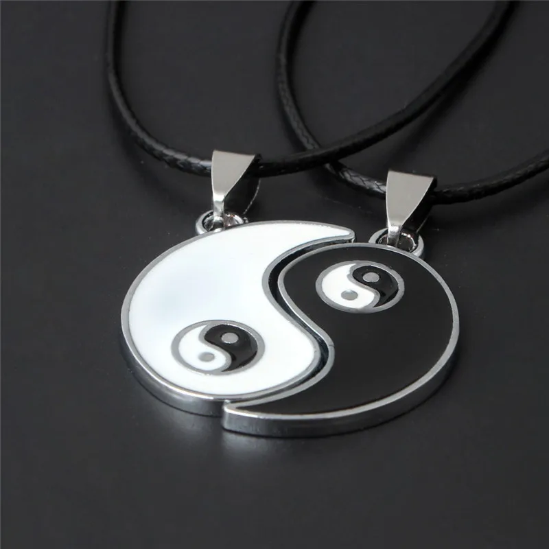 2018 Fashion Yin Yang Tai Chi Necklace for Cool Boy Men Jewelry Pendant ...