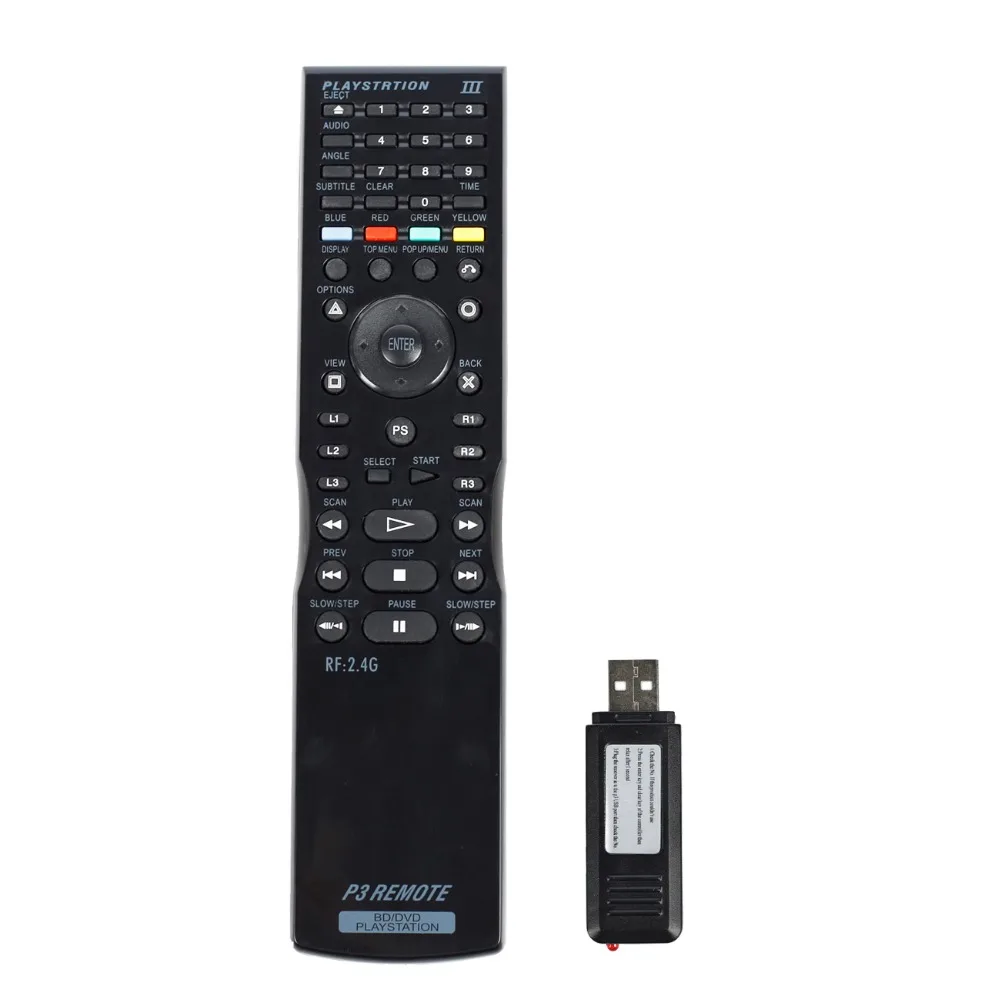 Пульт дистанционного управления подходящий для sony TV PS3 и slim PLAYSTATION 3 BD RF remote не