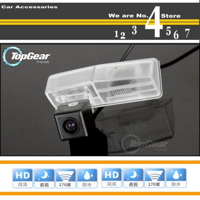 Для TOYOTA NEW RAV4 RAV 4 2013~ Автомобильная камера заднего вида для PAL/NTSC для использования | CCD+ RCA