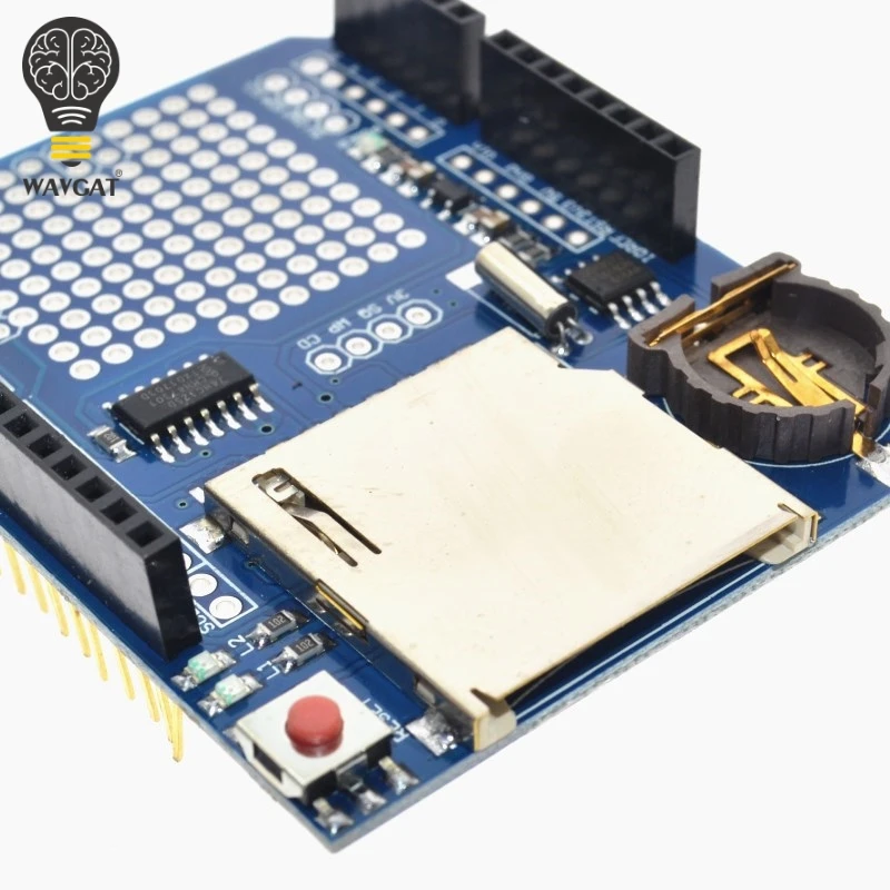 Модуль регистрации данных Suq V1.0 для SD карты Arduino UNO|shield for arduino|shield arduino unoshield uno |