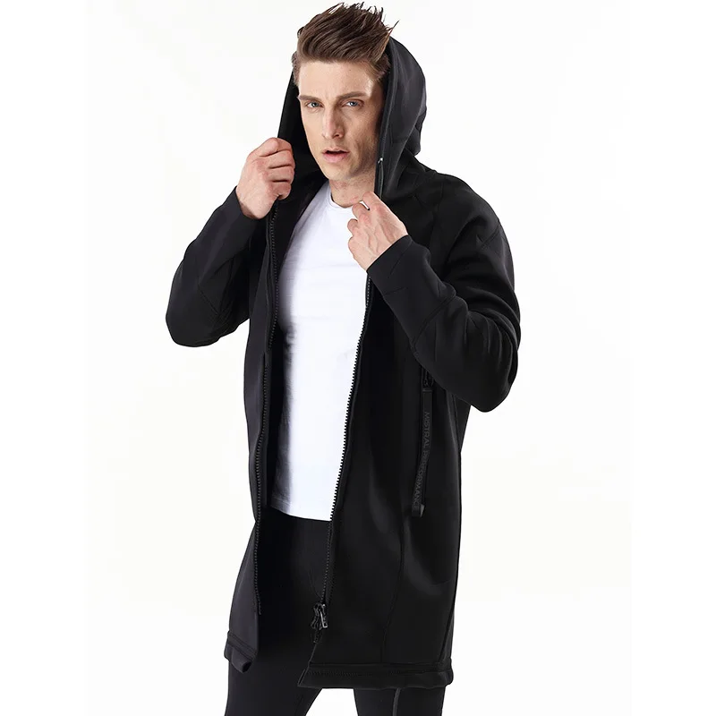 

2MM Men's Neoprene Nylon Diving Clothing Windbreaker Warm Jacket For Surfing MY105