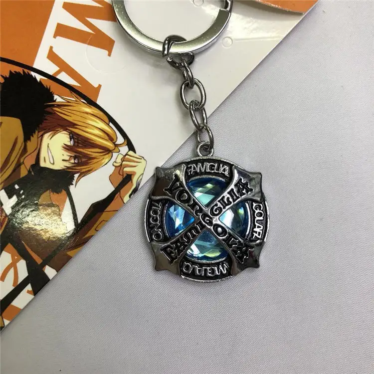 Модное ювелирное ожерелье kateyo Hitman Reborn Sawada Tsunayoshi аниме косплей брелок Vongola для мужчин wo мужчин детский подарок