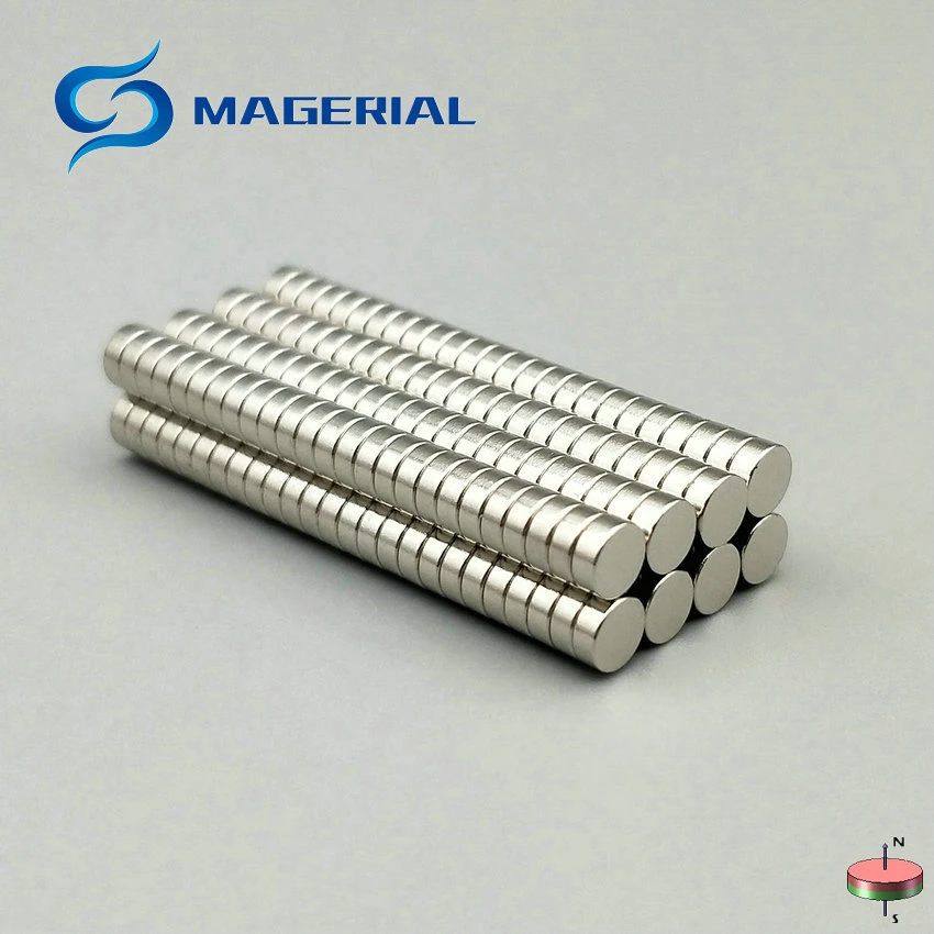 Rare Earth Magnets Grade N42 5mm Diameter x 5mm Length 25 Pack
