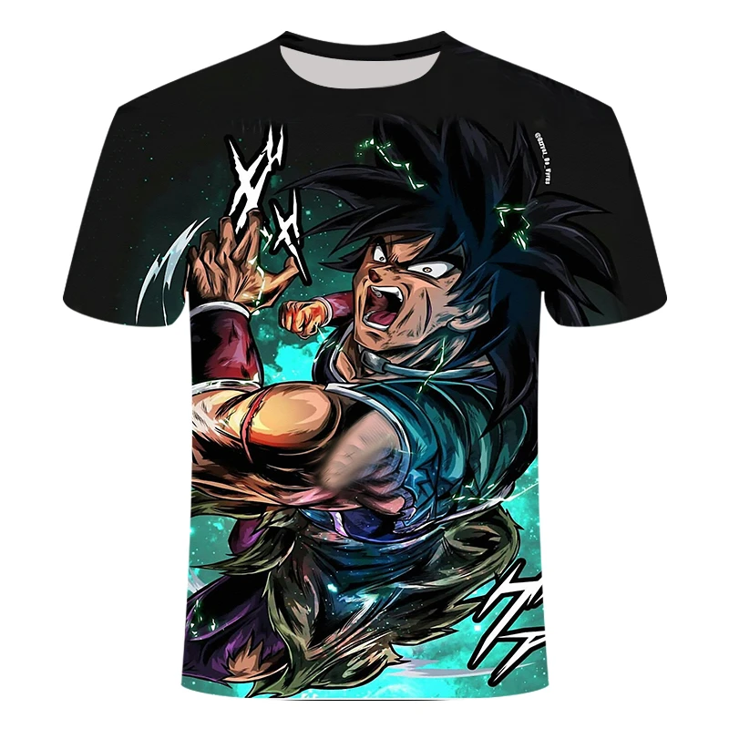 Новые футболки с драконами и шариками Z мужские 3D принтом Детская футболка Goku Vegeta