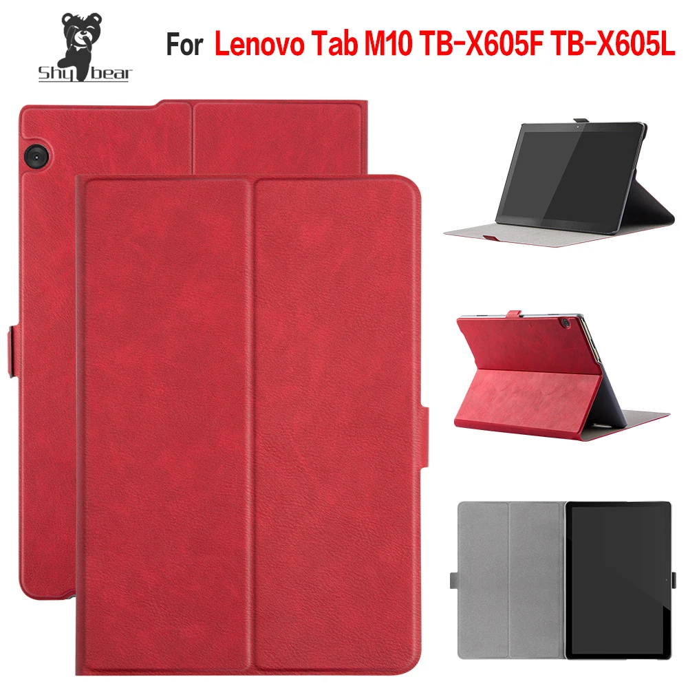 Новое поступление чехол для планшета Lenovo Tab M10 TB-X605F TB-X605L 10 1 ''Чехол-книжка +