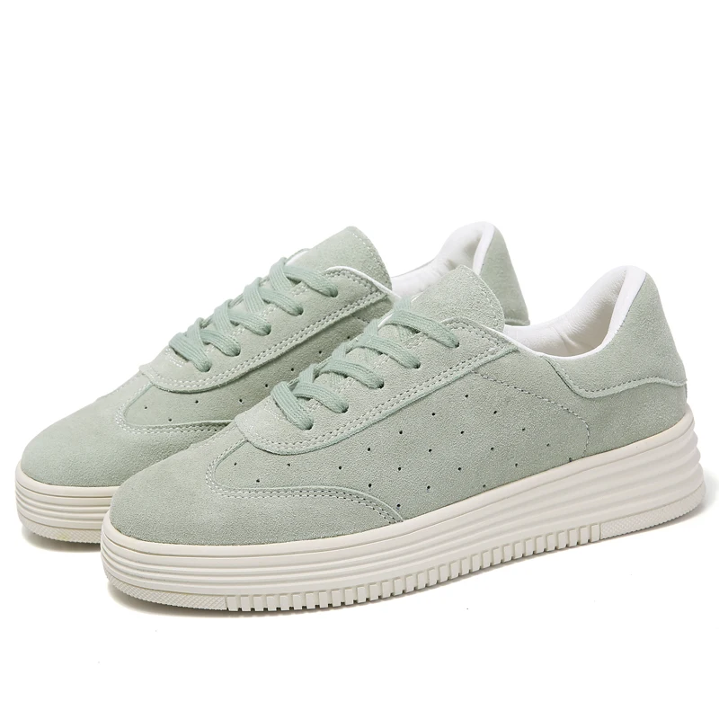 

2018 new genuine leather women sneaker fashion women casual shoes high quality women shoes Female Footwear white shoes