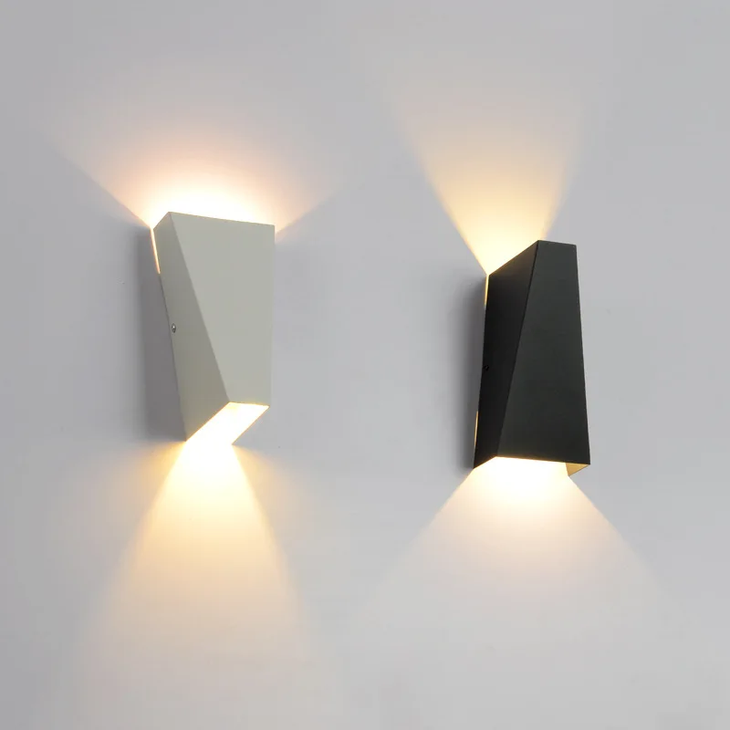 Comprar Feimeifeiyou 2019 lámpara LED de pared de 10 W, cama de aluminio, luces de lectura arriba y abajo para la superficie del pasillo del baño montada