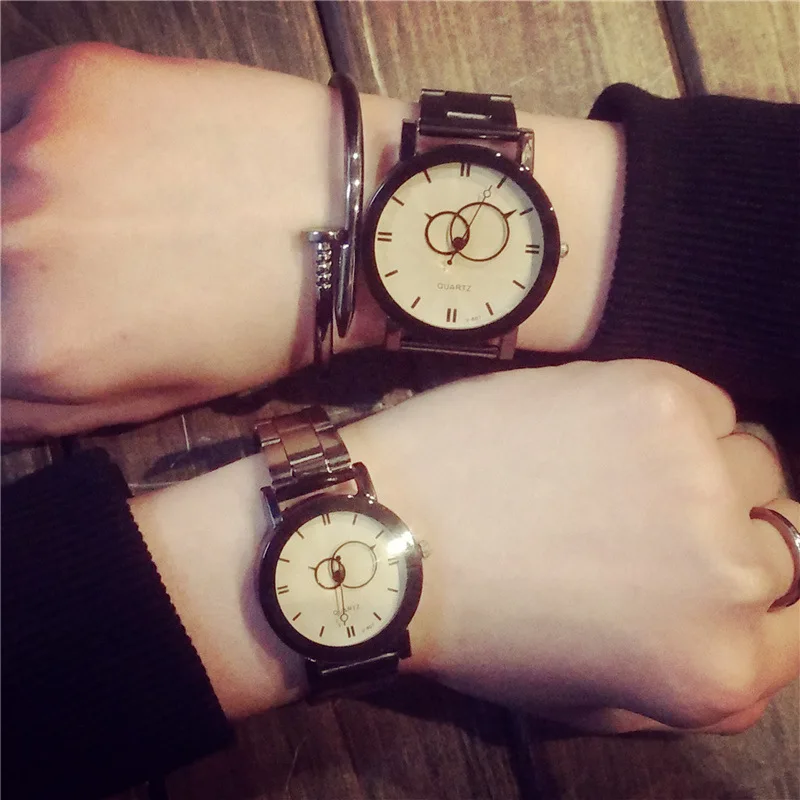 

Gear Unique Design Watch Fashion Luxury Diamond Mirror Stainless Steel Women Watches 2017 BGG Brand Quartz Lover's Wristwatch