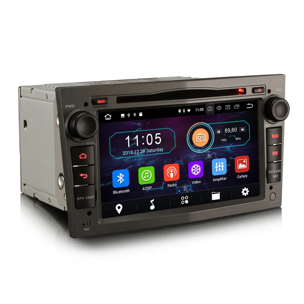 Erisin ES3960PG PX30 Android 8 1 Автомобильный мультимедийный плеер 7 &quotавтомобильный DVD gps для