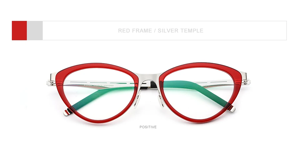 FONEX ацетатные очки женские кошачий глаз по рецепту очки в оправе при близорукости оптические женские кошачьи очки Безвинтовые очки 618