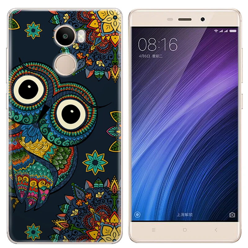 Чехол для телефона Xiaomi Redmi 4/Xiaomi 4 Стандартный 5-дюймовый стильная футболка с