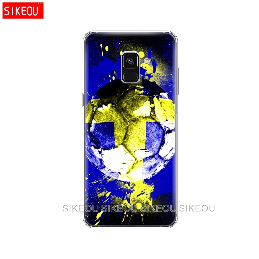 Силиконовый чехол для телефона Samsung Galaxy A8 2018 A3 A310 A5 A510 A7 2016 2017 Футбол Бразилия
