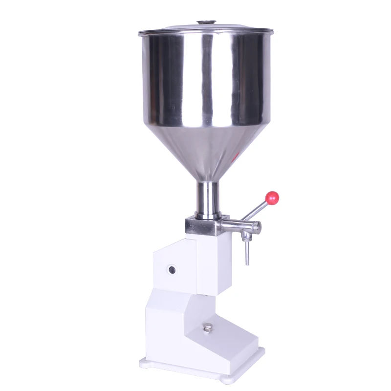 5 50ml Manual Food filling machine hand pressure for Shampoo Cosmetic