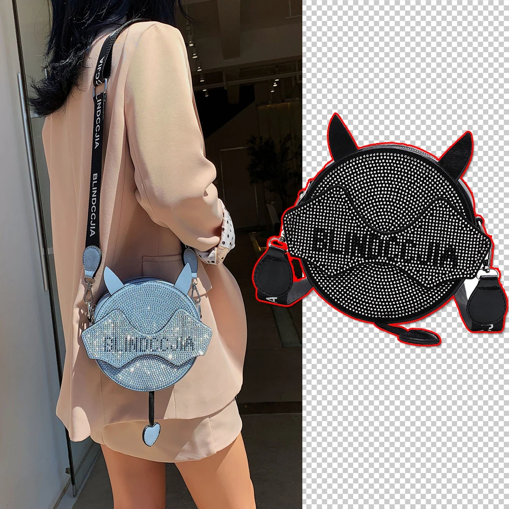 

bag women's bags Fashion women's Round Shoulder Crossbody luxury Messenger bags designer bags for women 2019 bolsa feminina Hobo