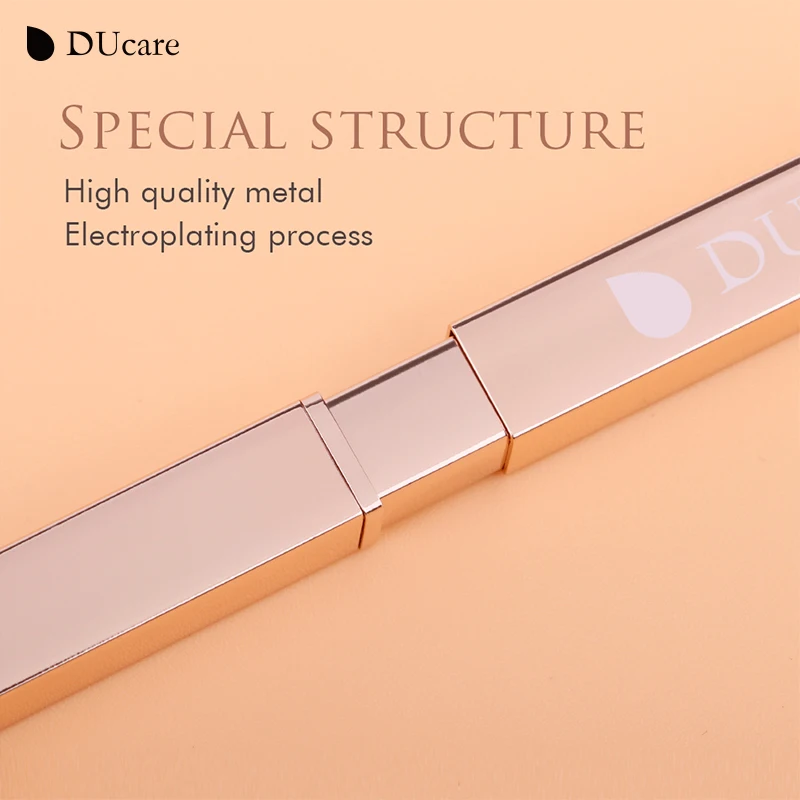DUcare Фирменная Новинка выдвижная кисть для губ розовое золото портативные Кисти