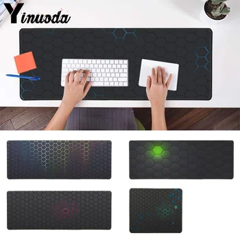 

Yinuoda honeycomb Anti-Slip Durable Silicone Computermats Size for 30x90cm and 40x90cm Gaming Mousepads