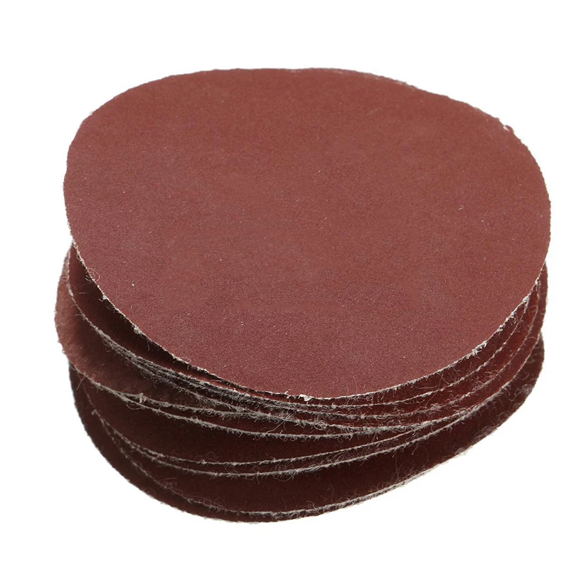 10pcs/set 2" 5cm Round Sanding Discs Polishing Pad Sander Paper Set 80-3000Grit