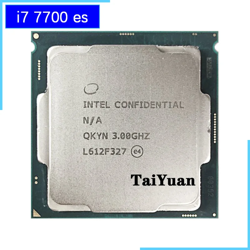 Четырехъядерный процессор Intel Core i7-7700 ES i7 7700 ES i7 7700es QKYN 3,0 GHz 8M 65W LGA 1151