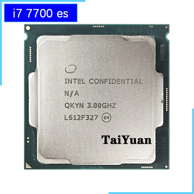 Intel Core i7-7700 ES i7 7700 ES i7 7700es QKYN 3.0 GHz Quad-Core Eight-Thread CPU Processor 8M 65W LGA 1151 1