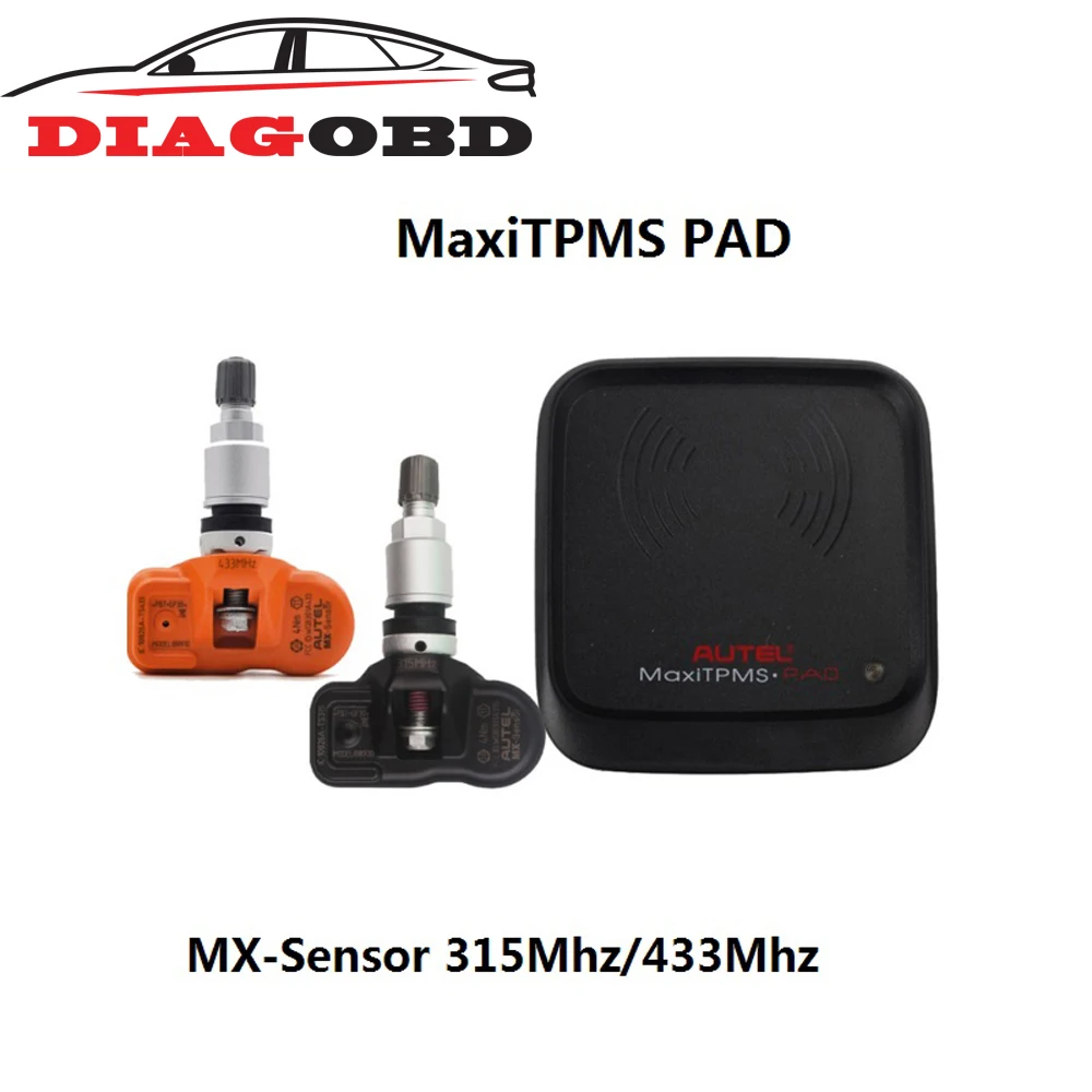 

Autel MaxiTPMS PAD programmer Tire Pressure Sensor MX-Sensor 433MHz 315MHz MxSensor Maxi TPMS Pad Tyre Sensor