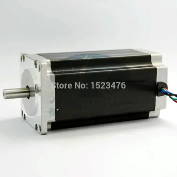 

10w 3A 12v 57mm NEMA23 2 phase square hybrid big stepper motor 57HS112-3004 with 8mm Circular Shaft Free shipping