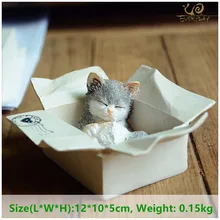 Everyday Collection easter kawaii cat home decoration accessories animal figurines maneki neko sculpture miniature fairy garden