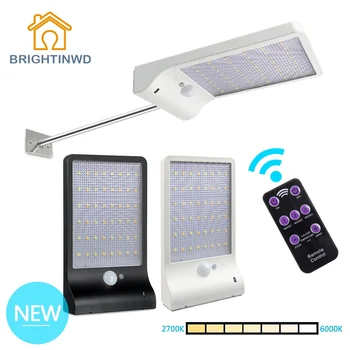 

LED Solar Light 48led "Cold+Warm lights" PIR Motion Sensor Powered Street Lamps Garden Outdoor Ligting Waterproof Wall IP65