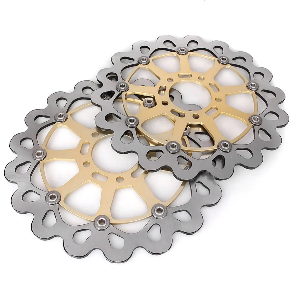 

Front Brake Disc Rotors For Suzuki GSXR600 GSXR750 1997-2003 /GSX1300R HAYABUSA 1999-2007 /GSXR1000 2001-2002 /GSX1400 2002-2007