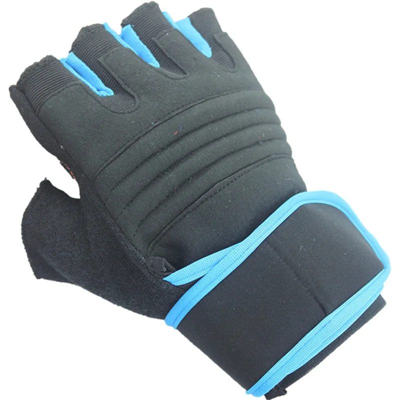 

Hot Cycling Half Finger Gloves Men Breathable Handwear Shock Resistant Anti-Slip Bicycle Fitness Boxing Gloves