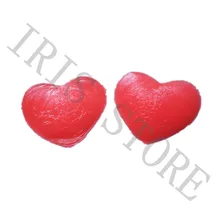 Пикантные красные в форме сердца силиконовая соска Обложка/красного цвета в форме сердца силиконовая грудь пирожки