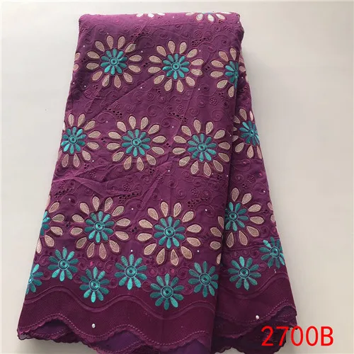 Нигерийская кружевная ткань новейшее швейцарское швейцарская кружевная вуаль с африканскими камнями кружево с хлопковой вышивкой ks2700B - Цвет: picture 1