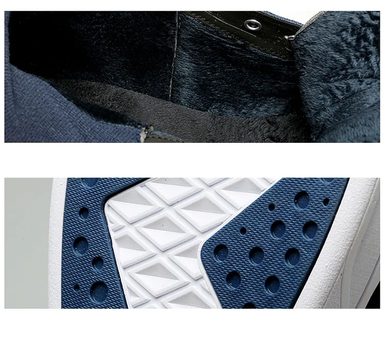 Playboy/мужские зимние ботинки; зимние повседневные ботинки из микрофибры с добавлением шерсти для мужчин; модные брендовые мужские ботильоны на шнуровке; DS67130