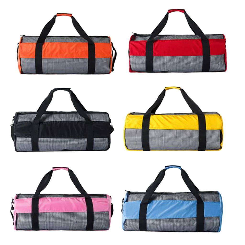 Heavy Duty Large Scuba Diving Snorkel Mesh Gear Bag Carry Holdall for
