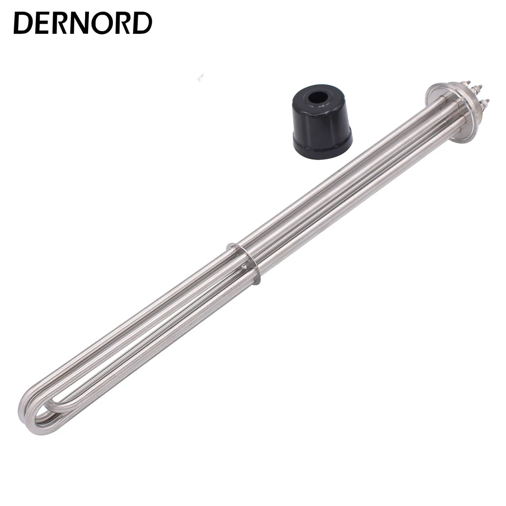 Buy 2" Tri clamp U Type Electric Heater Brewing Heating Element for Home